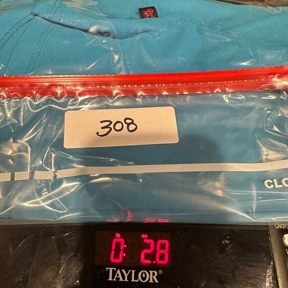 Y2K L8er Clothing Baby Tee Women Size M Blue Crop T-Shirt Casual Stretch Vintage - Picture 9 of 9